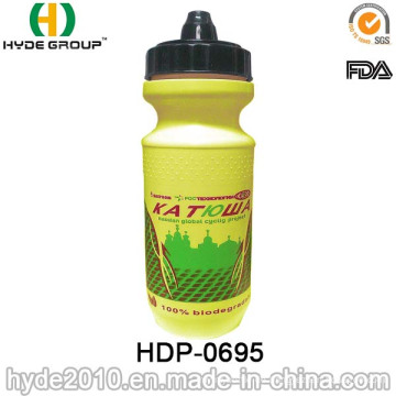 500ml Squeezable Kunststoff Trinkflasche Wasser (HDP-0695)